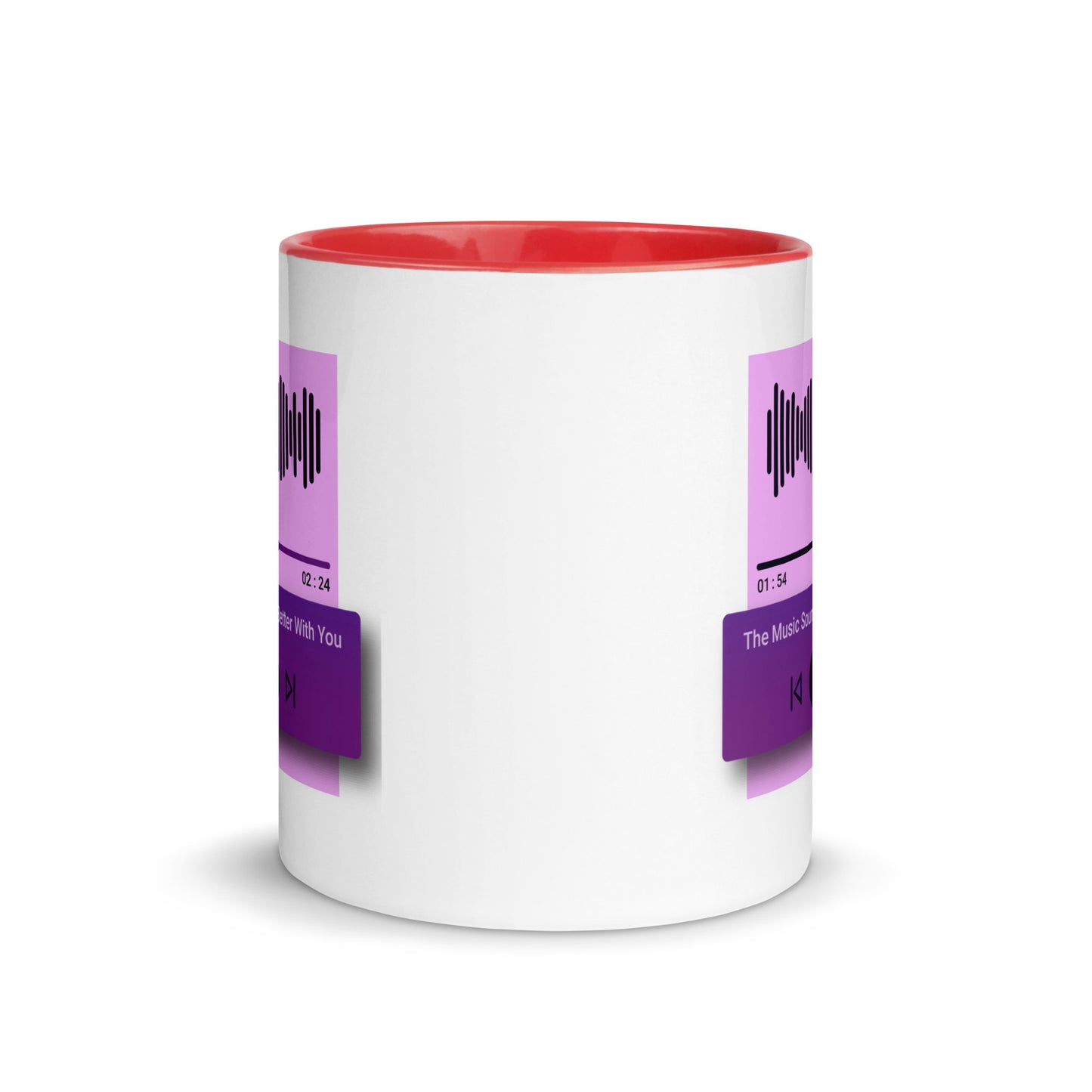 The Music Sounds Better With You Color Mug