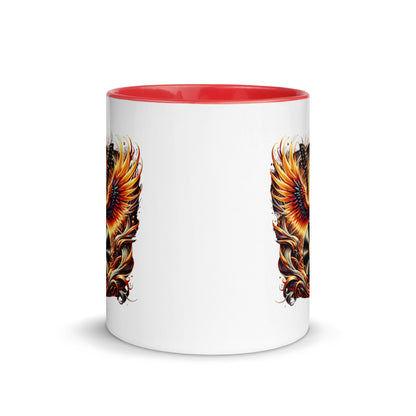 Guitar Eagle Flame Color Mug