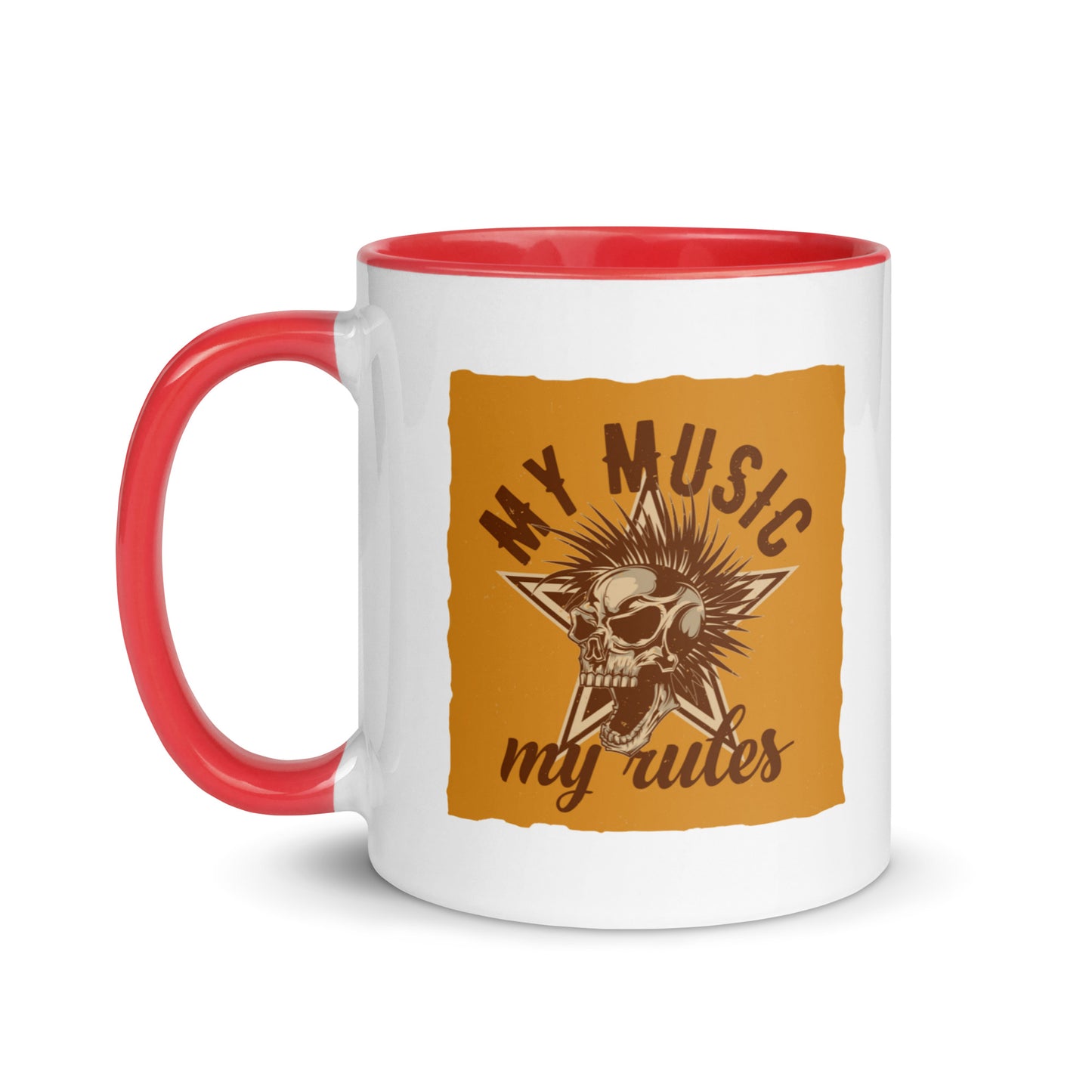 My Music My Rules Color Mug