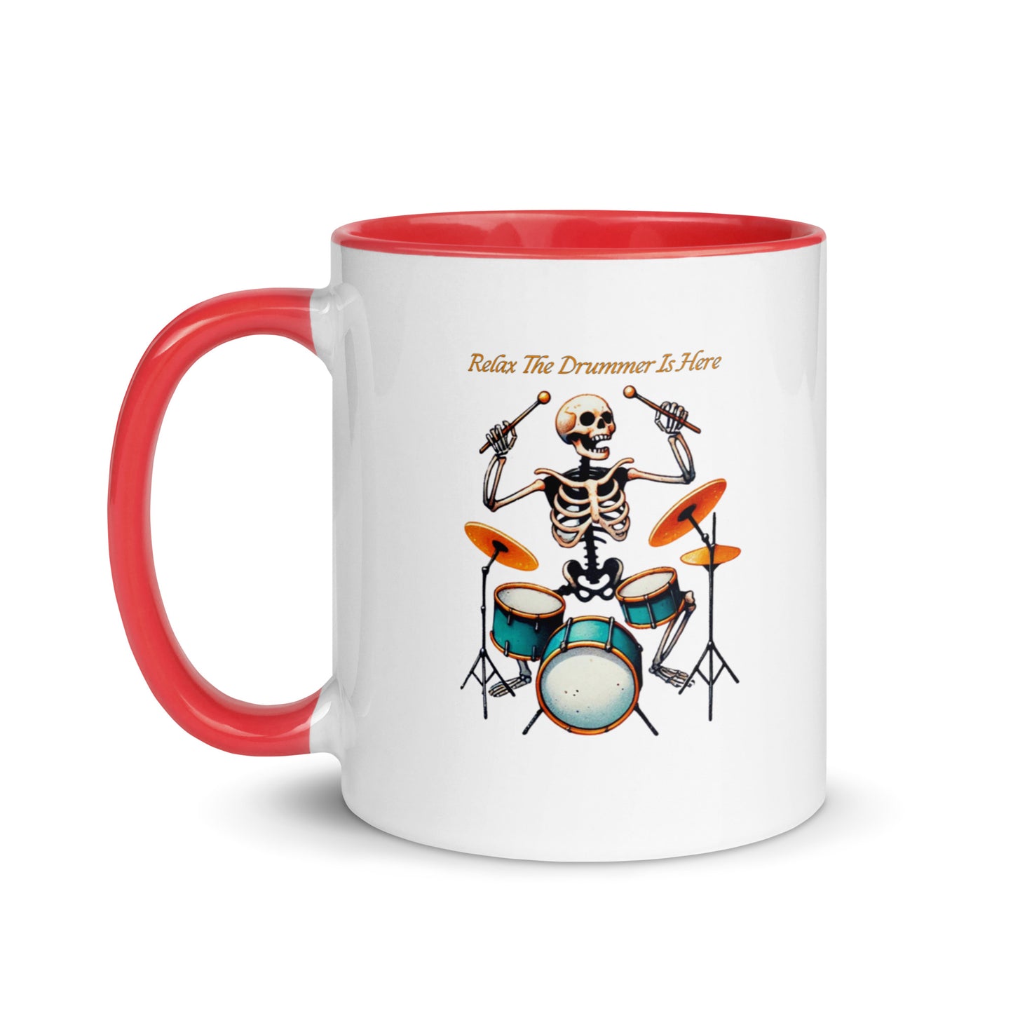 Skele-Tunes Drummer Color Mug