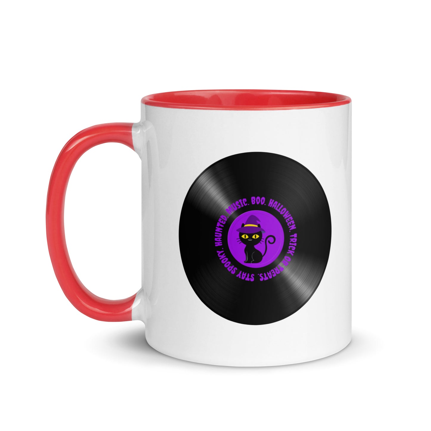 Cat Purple Vinyl Color Mug