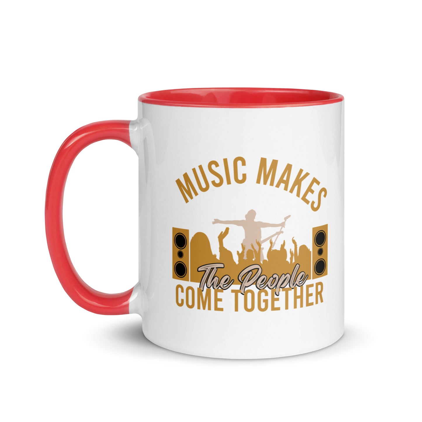 Music Makes The People Come Together Color Mug