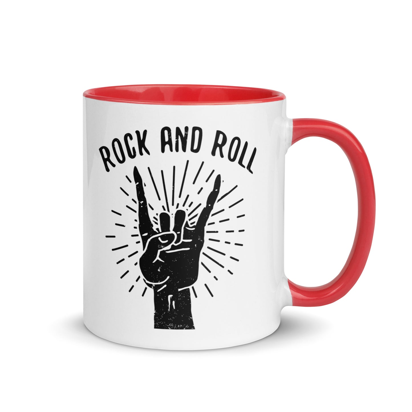 Rock and Roll Hand Color Mug