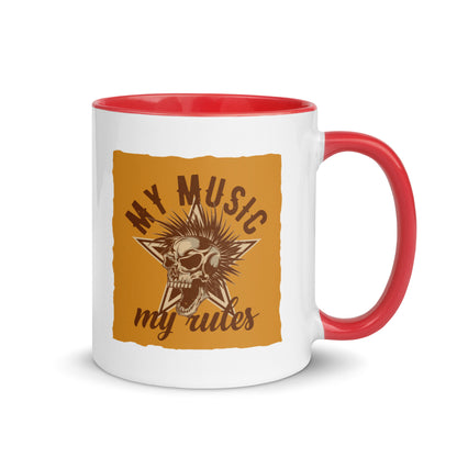 My Music My Rules Color Mug