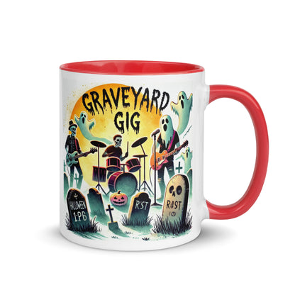 Ghosts and Tombstones Color Mug