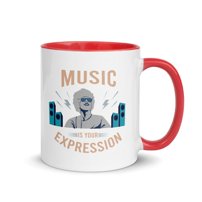 Music is your Expression Color Mug