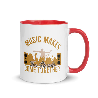 Music Makes The People Come Together Color Mug