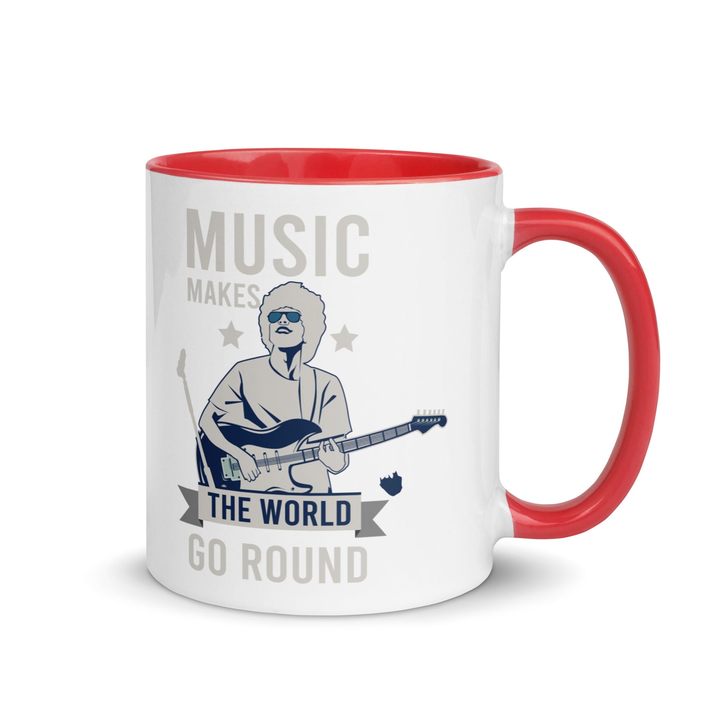 Music Makes The World Go Round Color Mug