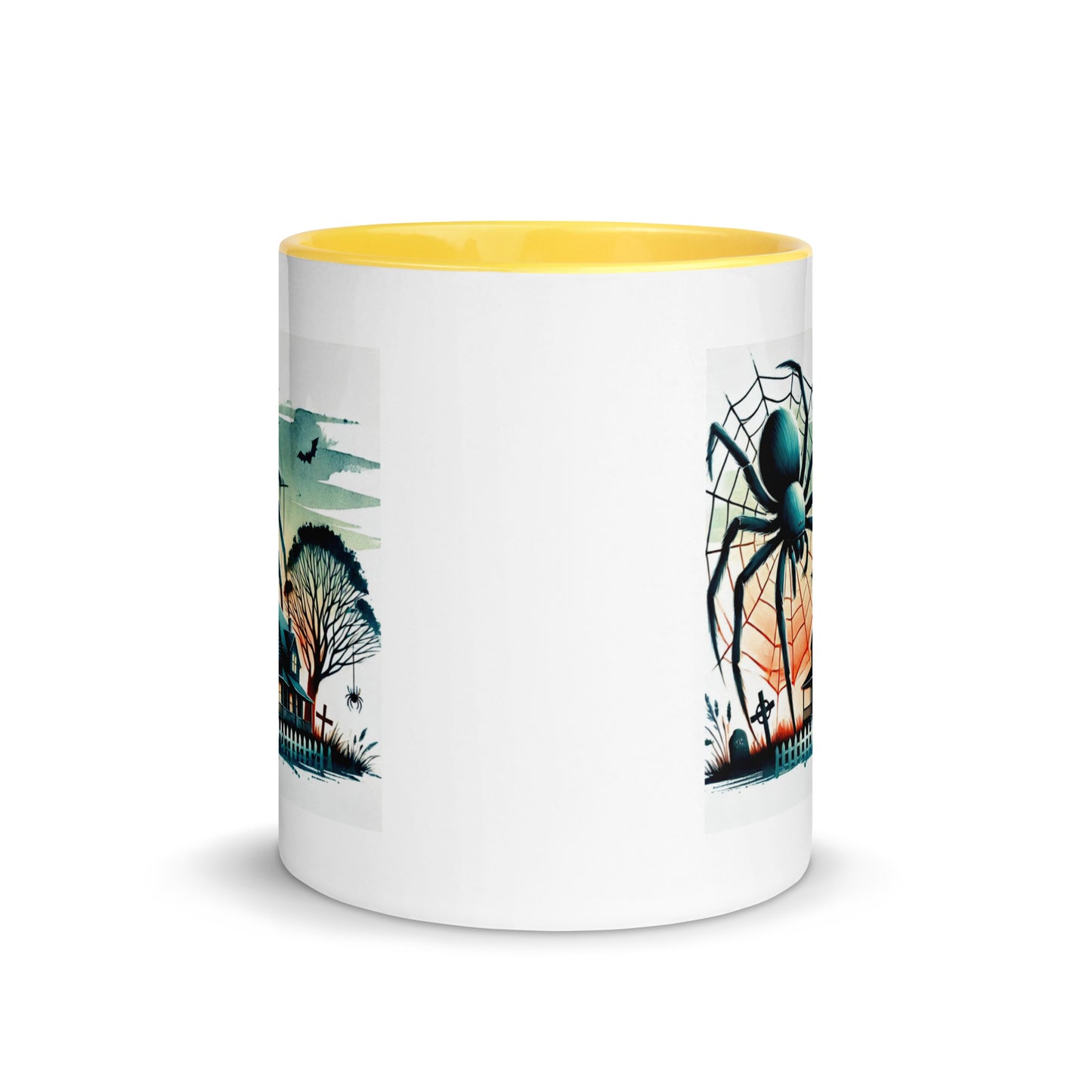 Halloween Giant Spider Color Mug