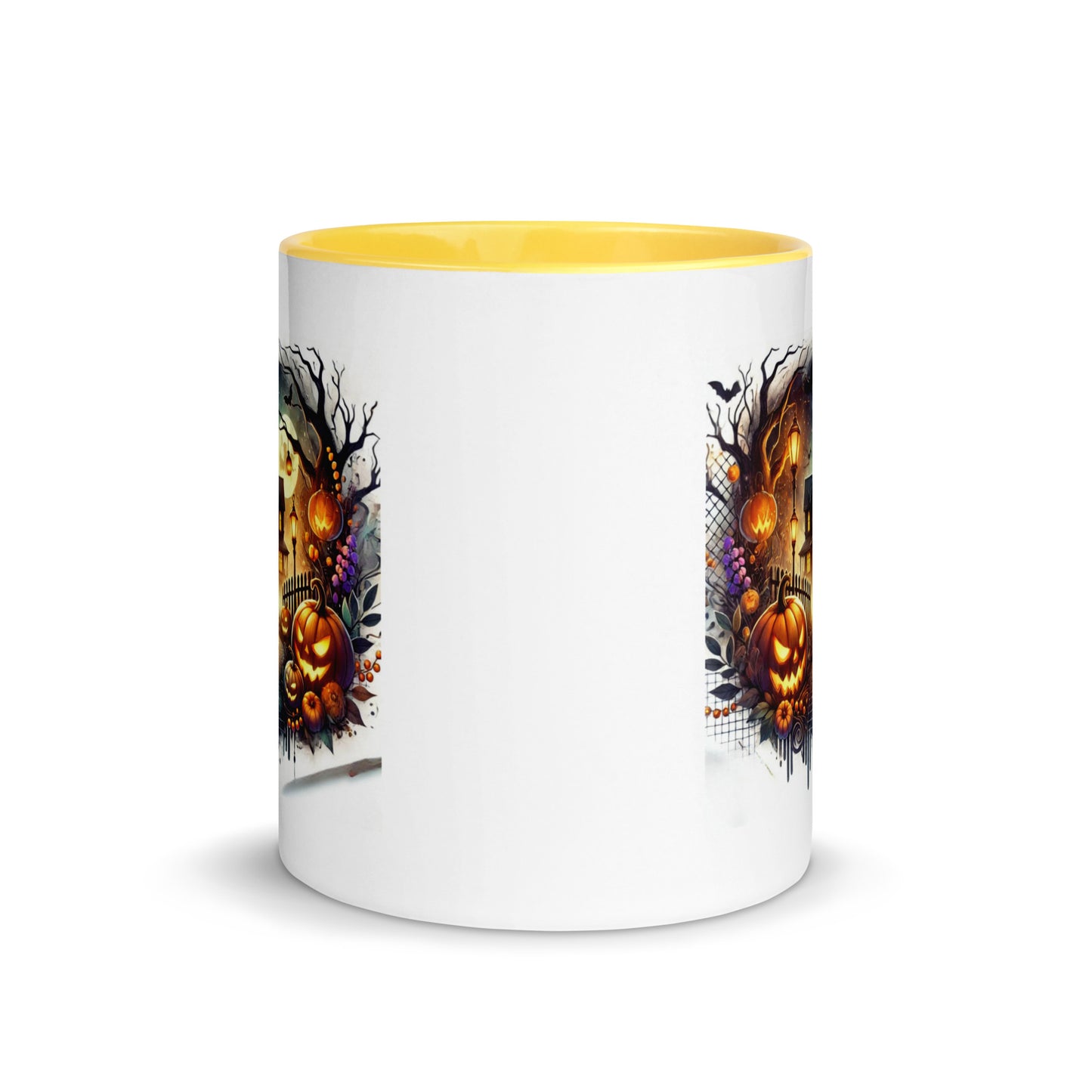 Halloween Scary House Color Mug
