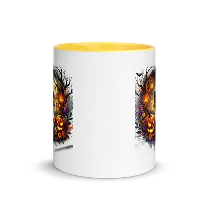 Halloween Scary House Color Mug