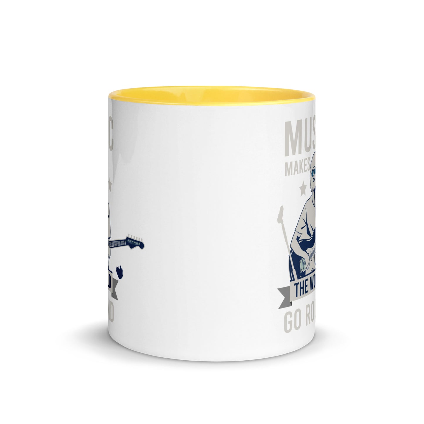 Music Makes The World Go Round Color Mug