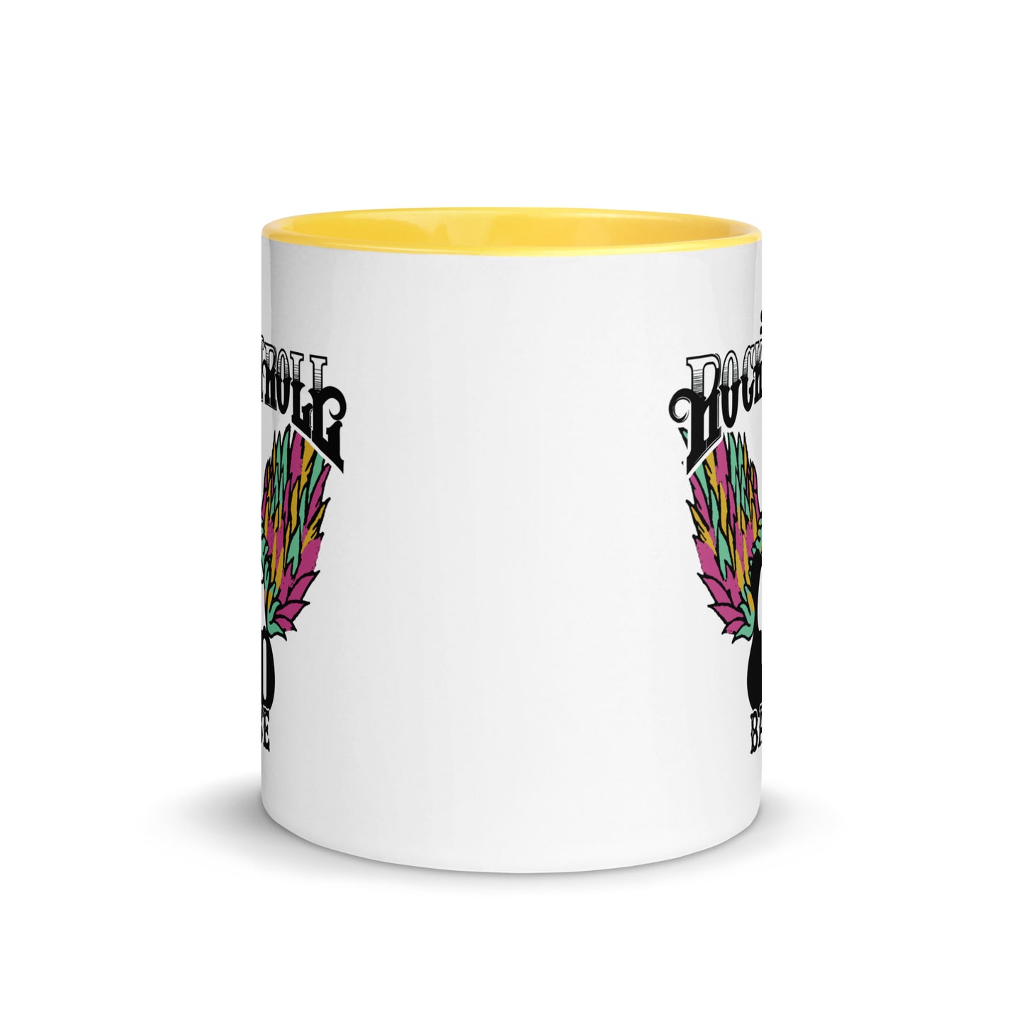 Rock and Roll Babe Wings Color Mug