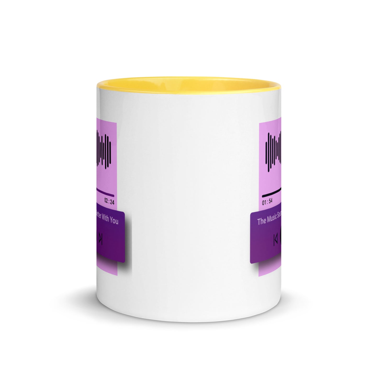 The Music Sounds Better With You Color Mug