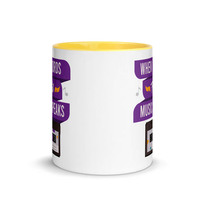 When Words Fail Music Speaks Color Mug
