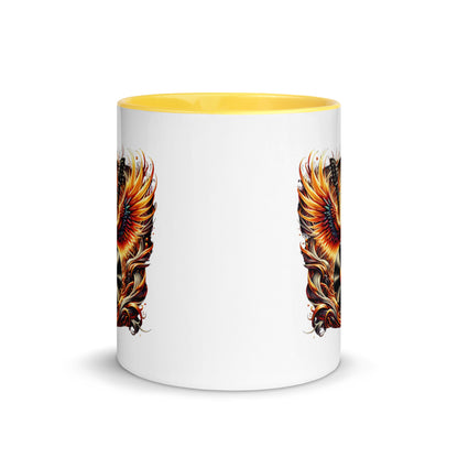 Guitar Eagle Flame Color Mug