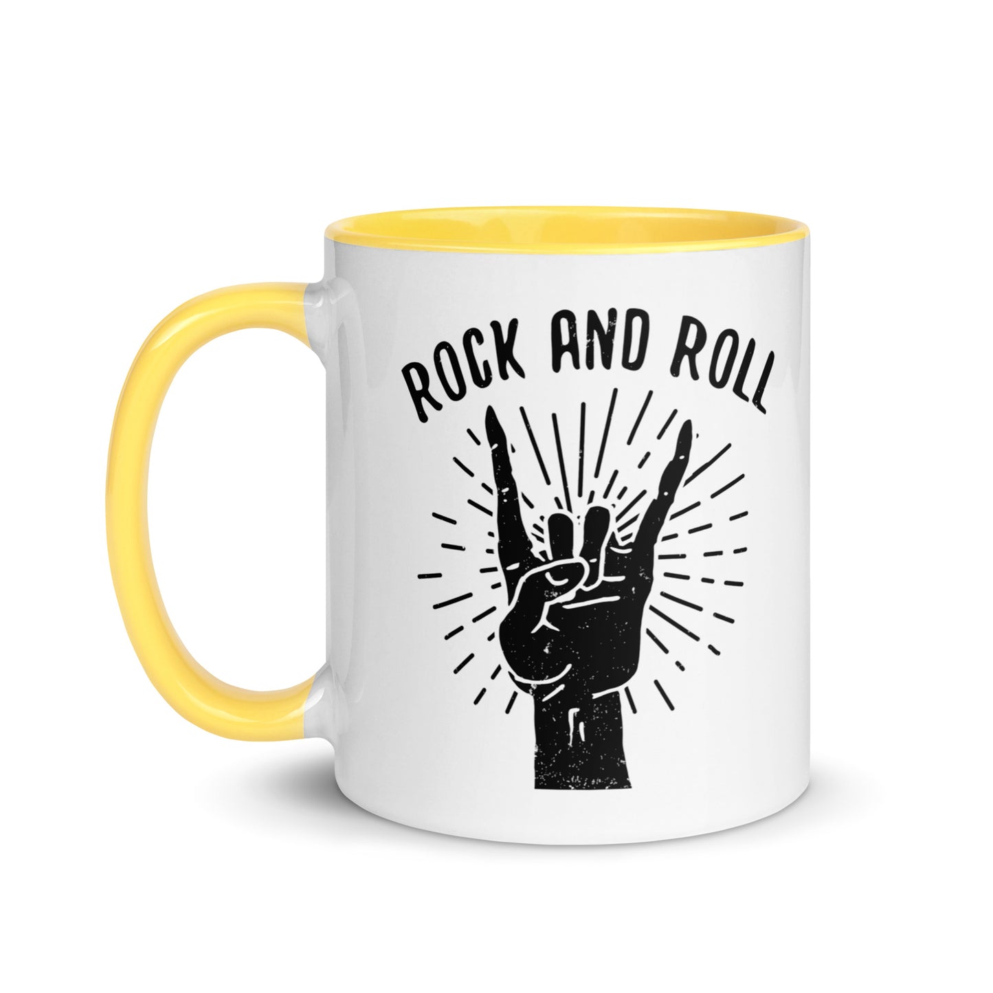 Rock and Roll Hand Color Mug