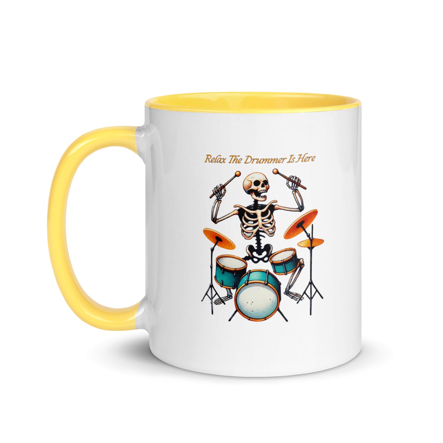 Skele-Tunes Drummer Color Mug