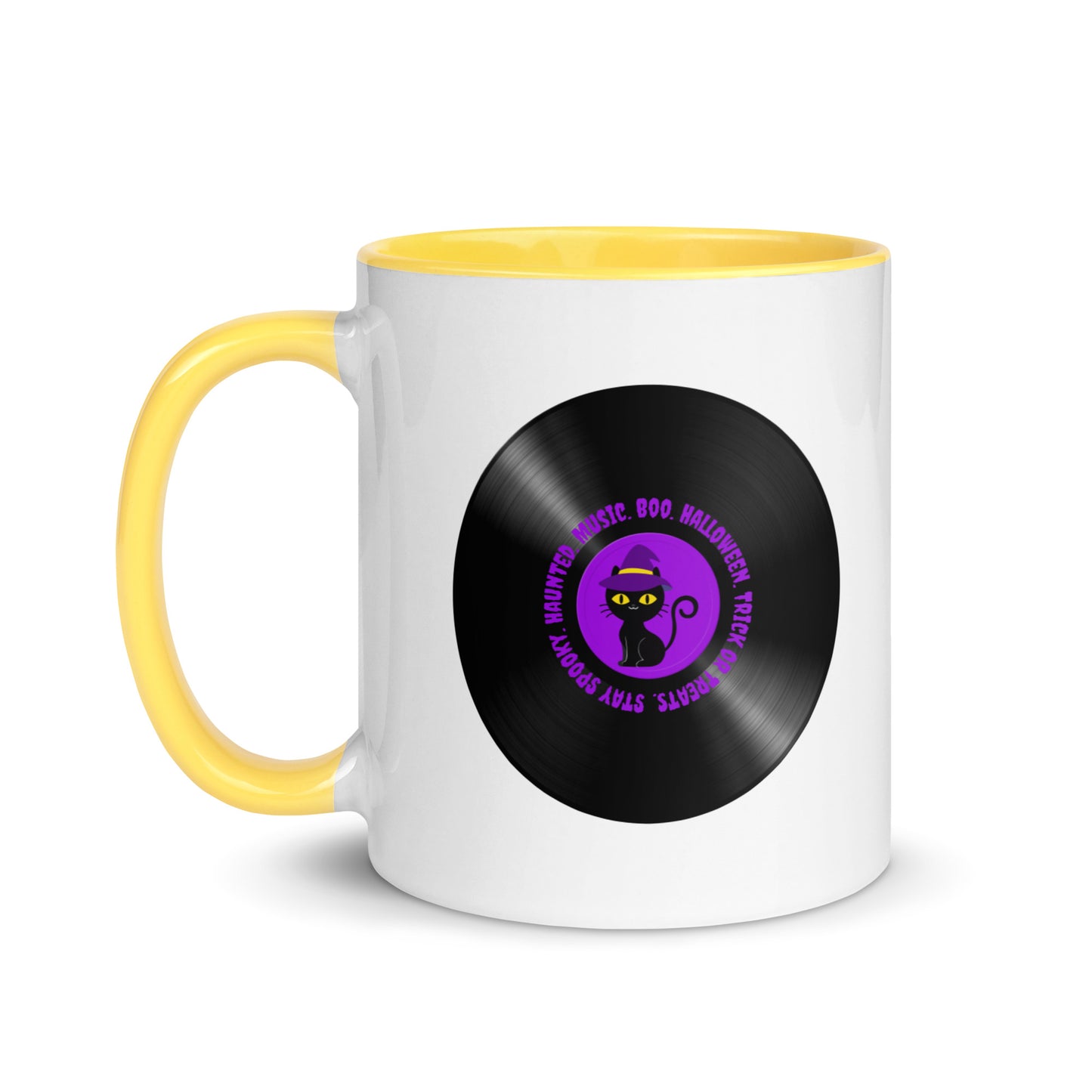 Cat Purple Vinyl Color Mug