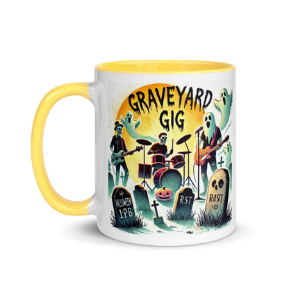 Ghosts and Tombstones Color Mug
