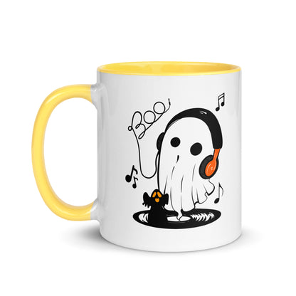 Ghosts with Headset Color Mug