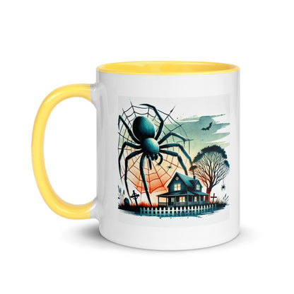 Halloween Giant Spider Color Mug