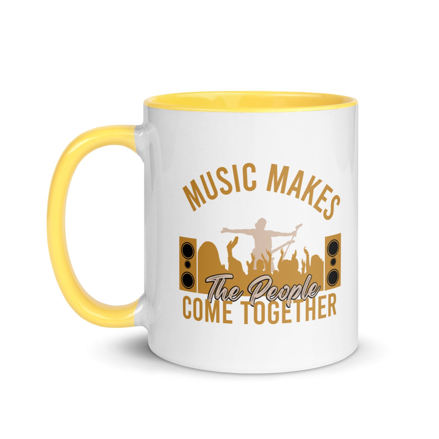 Music Makes The People Come Together Color Mug