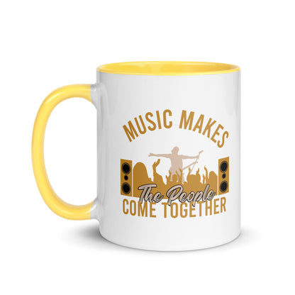 Music Makes The People Come Together Color Mug