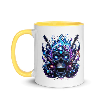 Diamond Skull Bling Color Mug