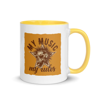 My Music My Rules Color Mug