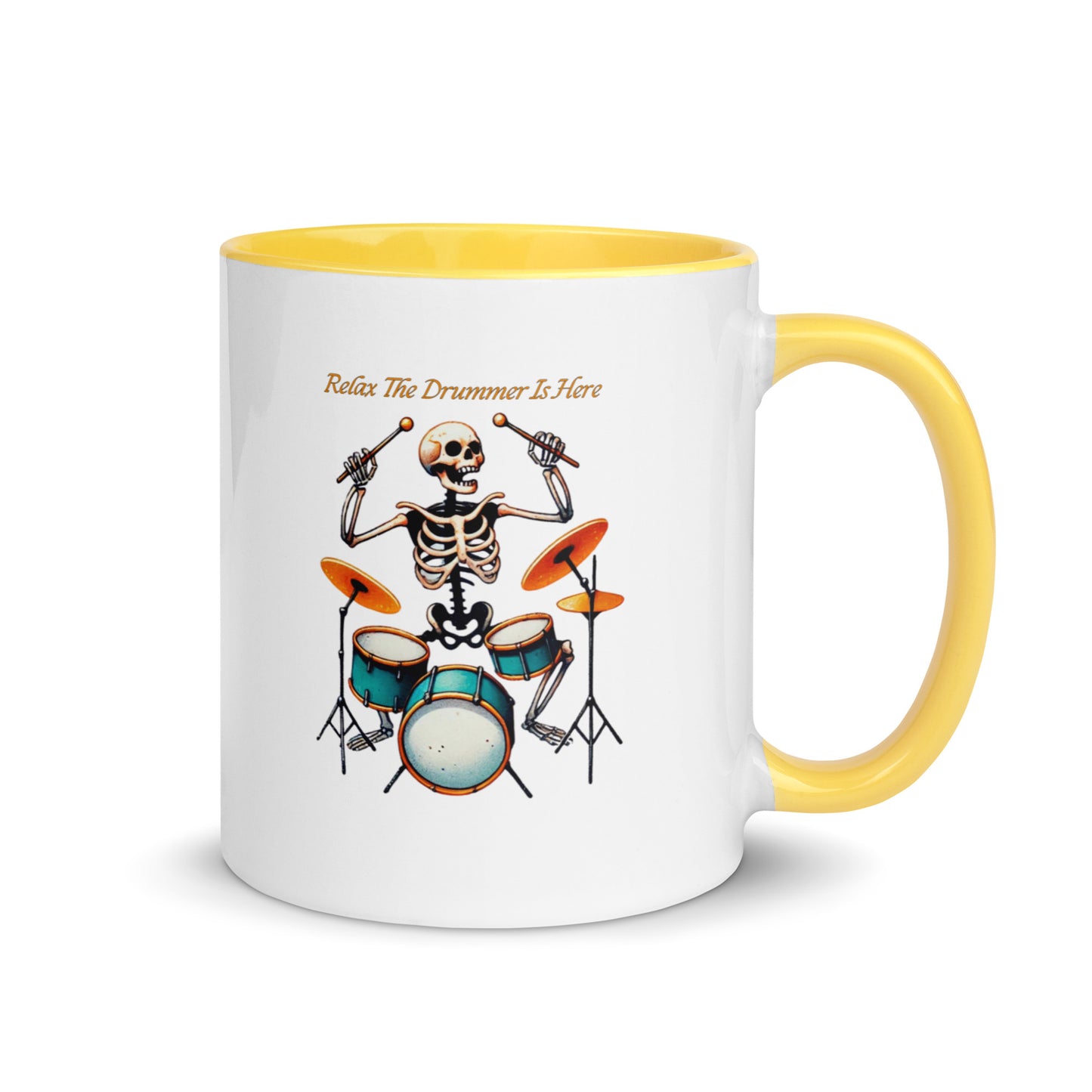 Skele-Tunes Drummer Color Mug