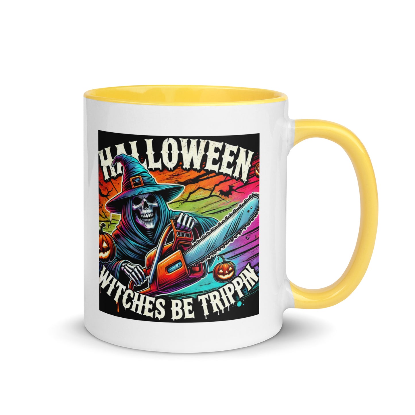 Spooky Chainsaw Color Mug