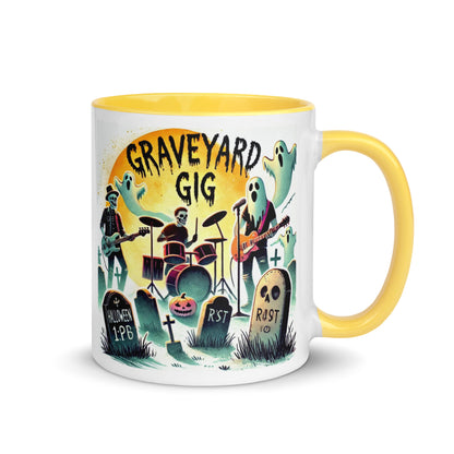 Ghosts and Tombstones Color Mug