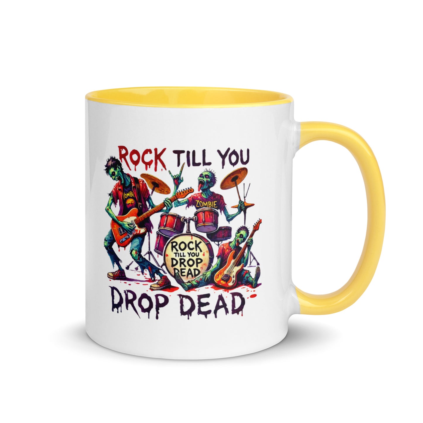 Rock Till You Drop Color Mug