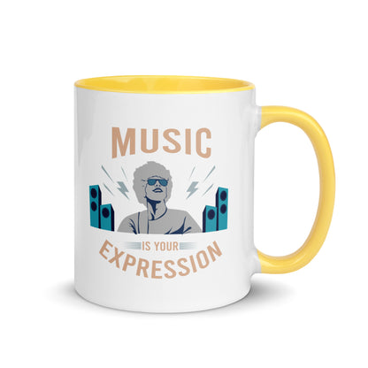 Music is your Expression Color Mug