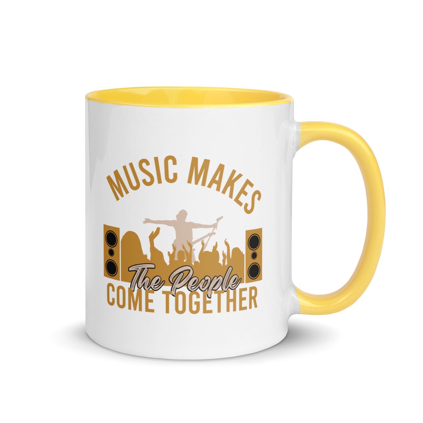 Music Makes The People Come Together Color Mug