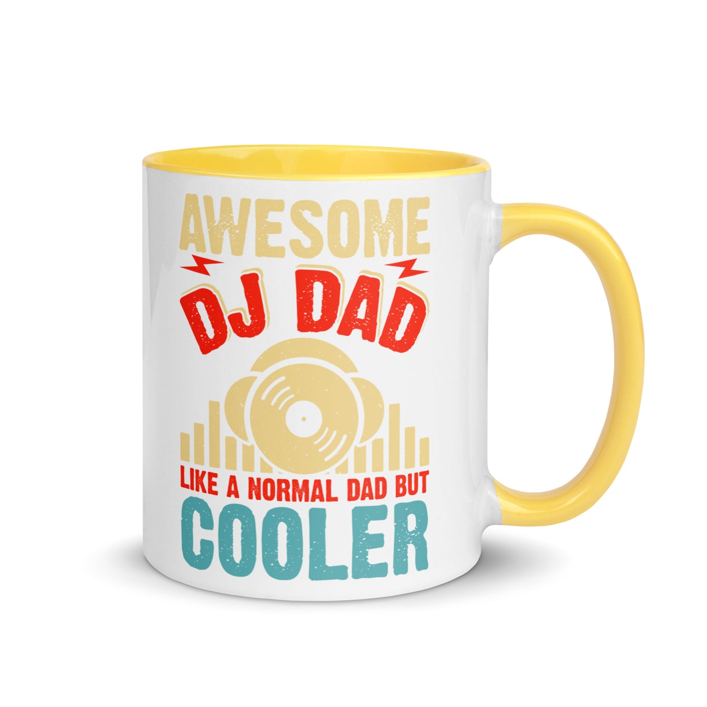 Awesome DJ Dad, Like A Normal Dad But Cooler Color Mug