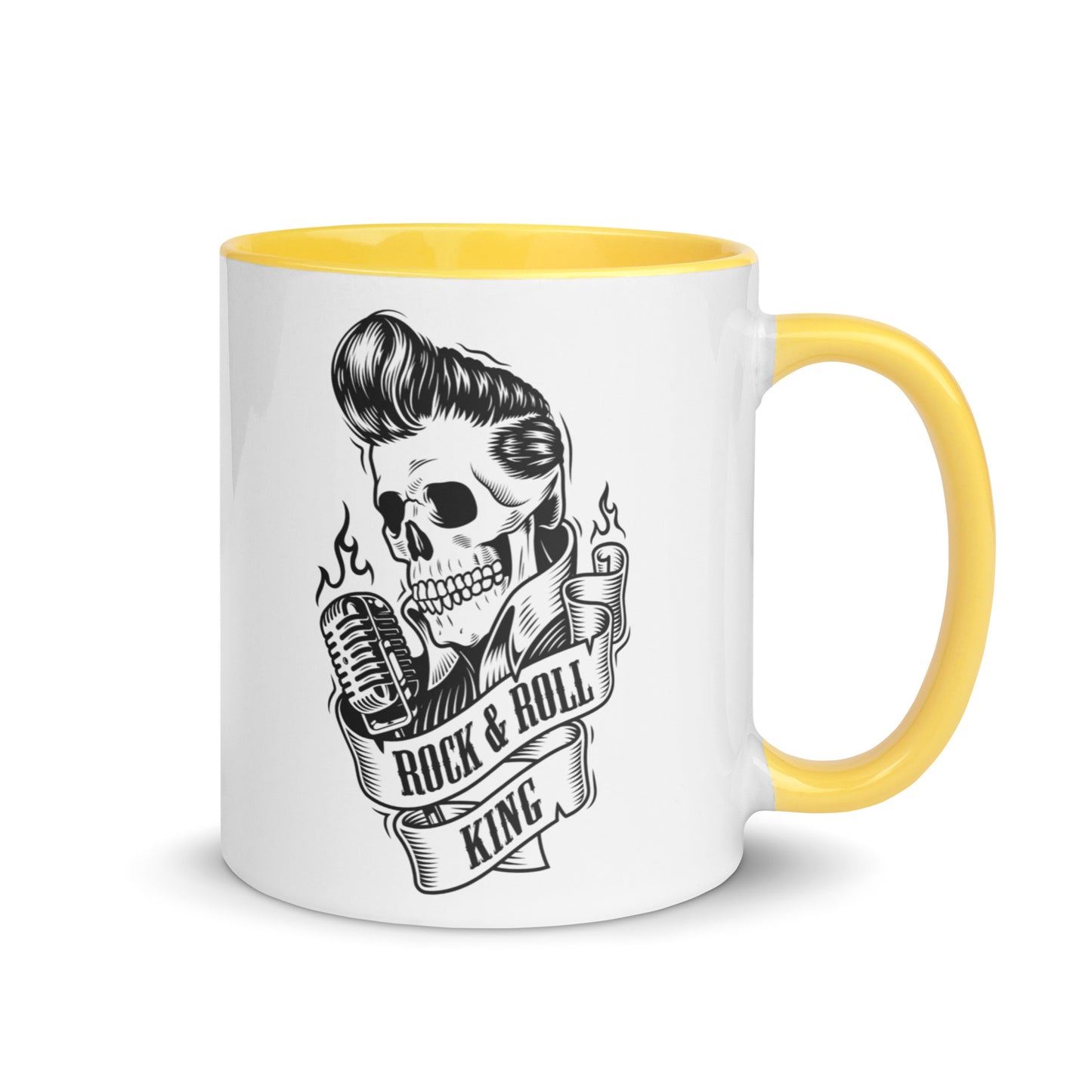 Rock and Roll King Color Mug