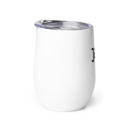You Had Me At Jazz Wine Tumbler