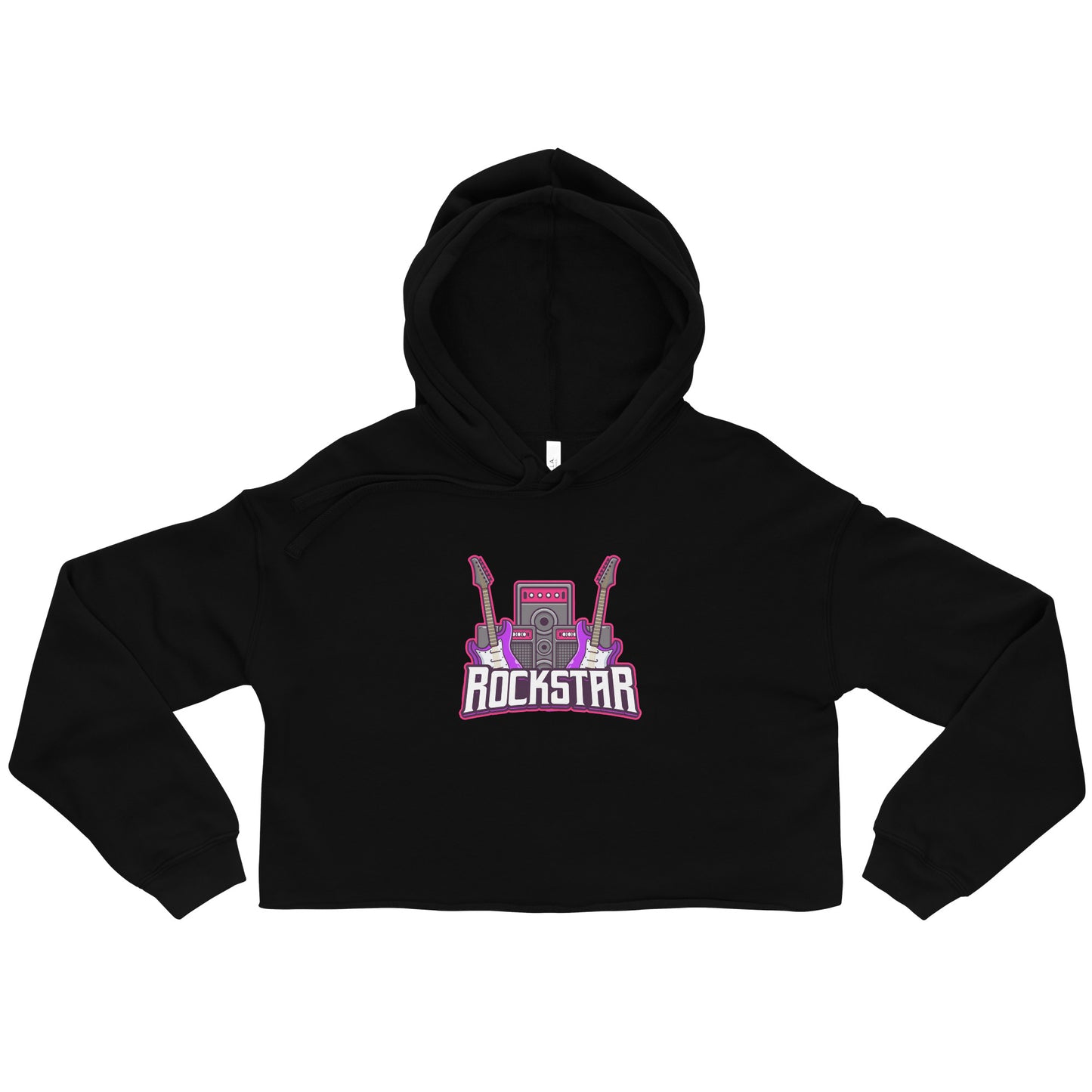Rockstar Crop Hoodie