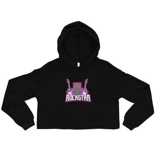 Rockstar Crop Hoodie