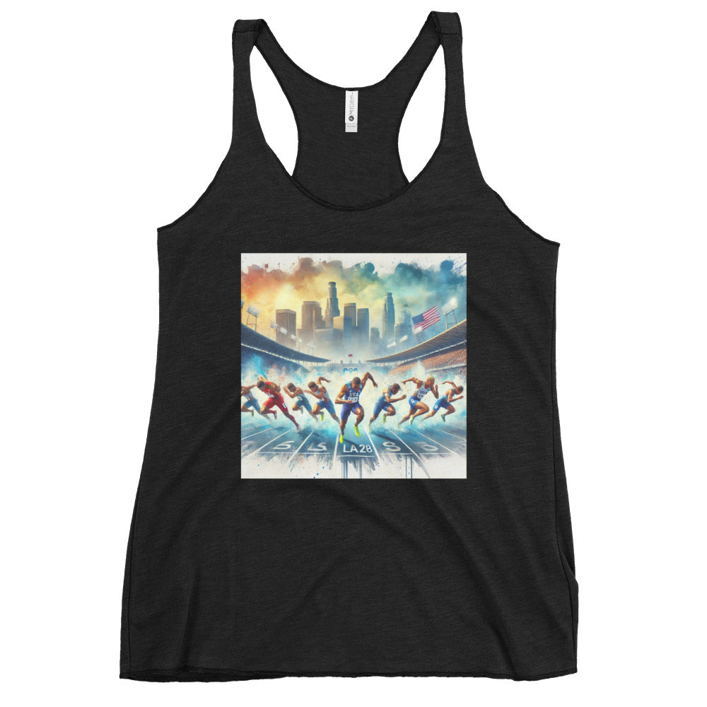 LA28 Olympic Sprint Finish - Mixed Men & Women Athletes Women's Tank Top