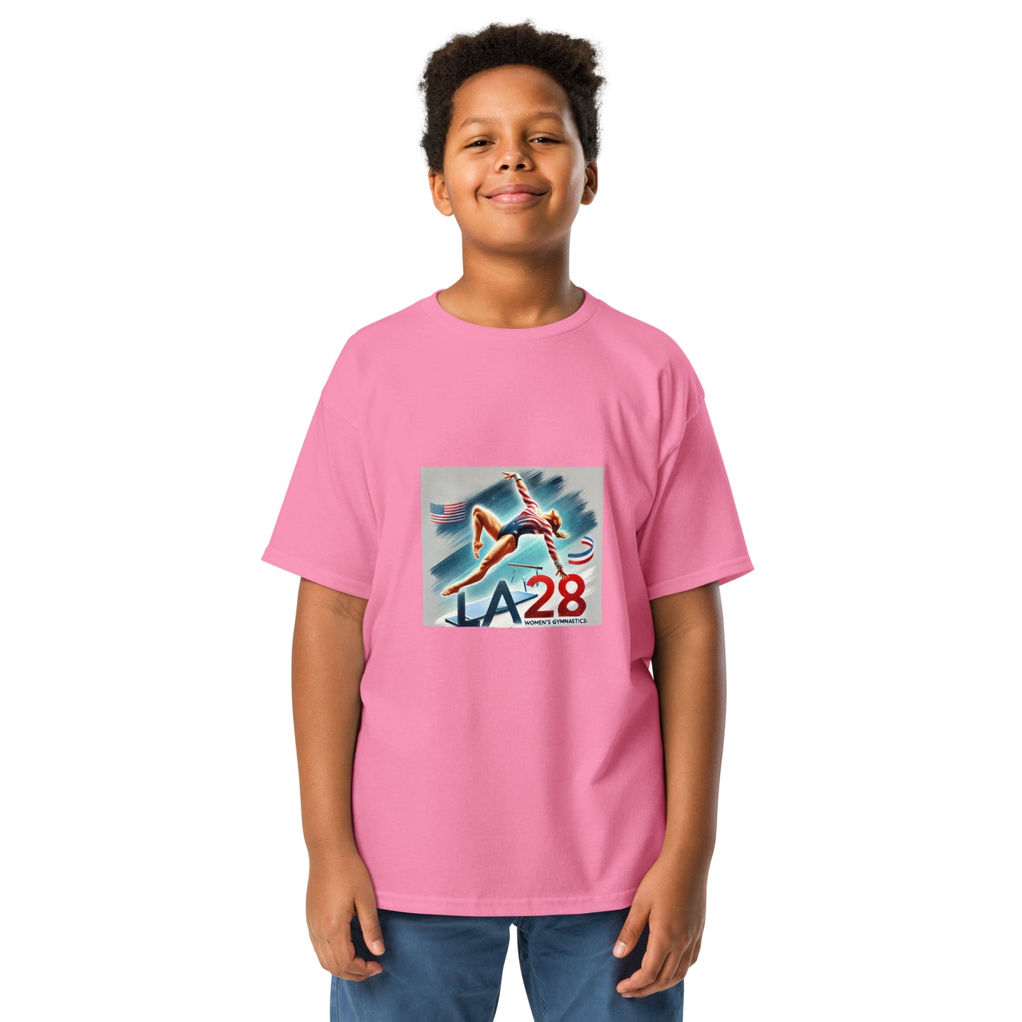 LA28 - Women's Gymnastics Floor Youth T-shirt