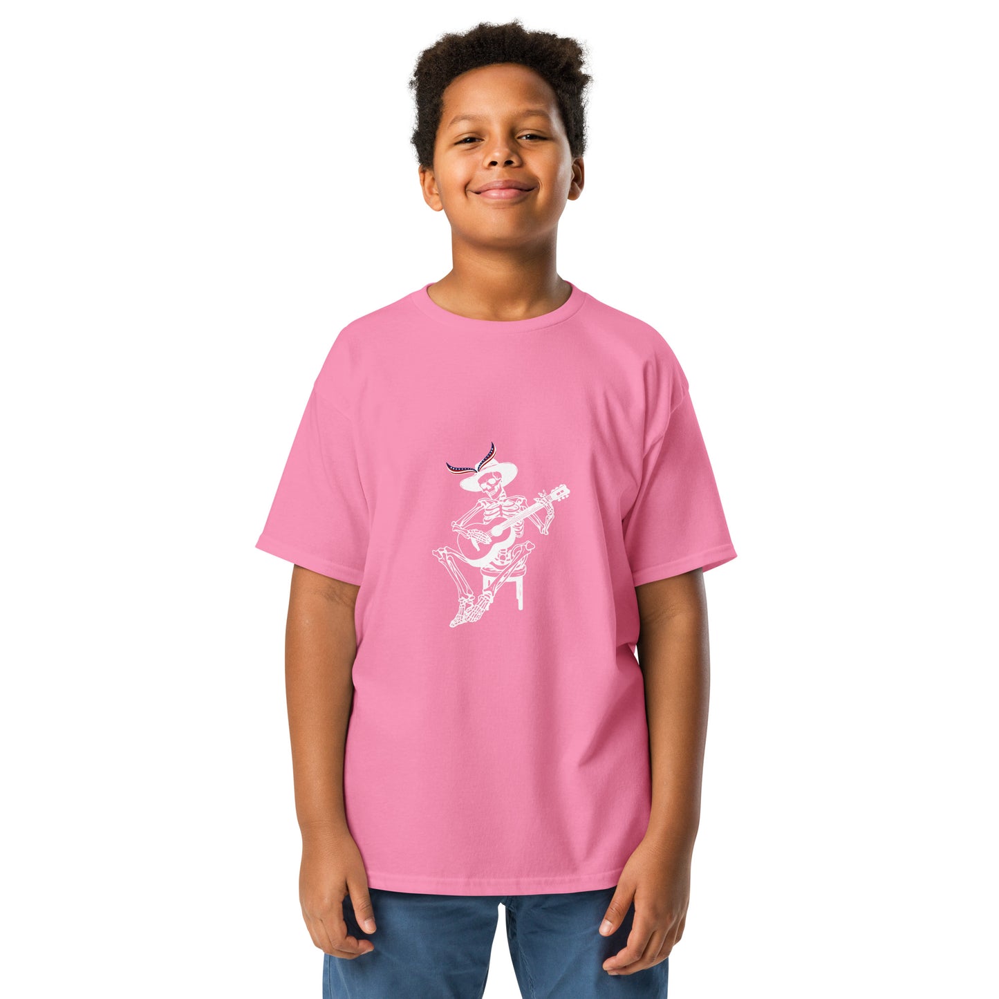 Country Music Skeleton Youth T-shirt