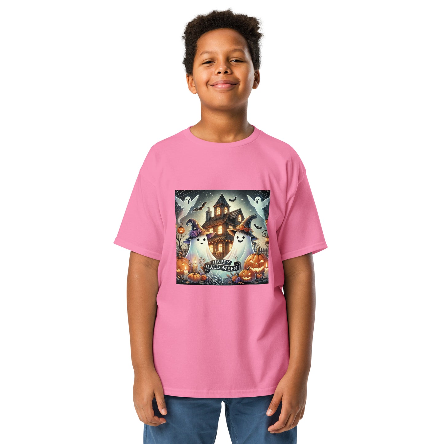 Halloween Spooky Ghosts Youth T-shirt