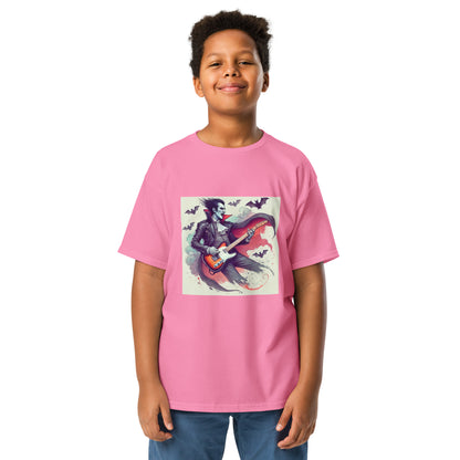 Rockula Dracula with Bats Youth T-shirt