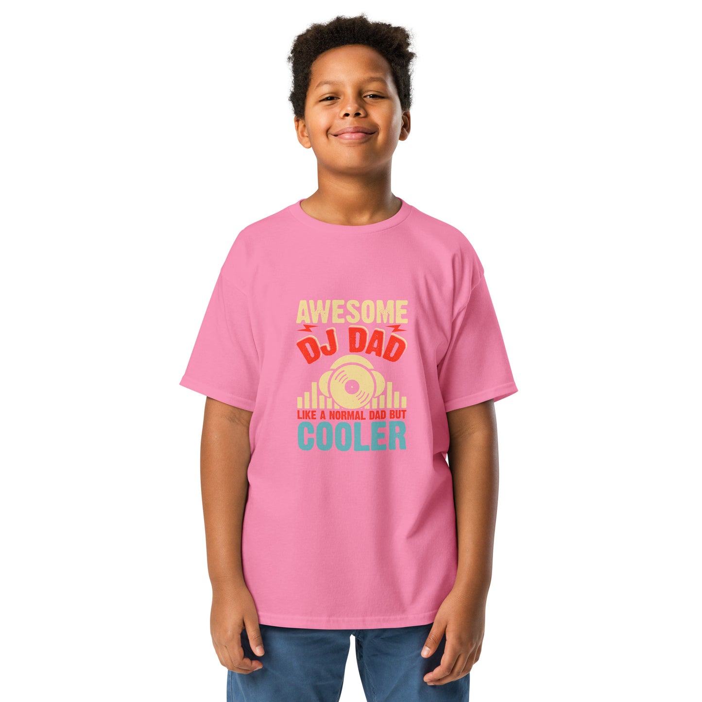 Awesome DJ Dad, Like A Normal Dad But Cooler Youth T-shirt