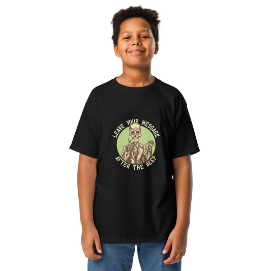 Leave Your Message After The Beep Youth T-shirt