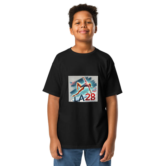 LA28 - Women's Gymnastics Floor Youth T-shirt
