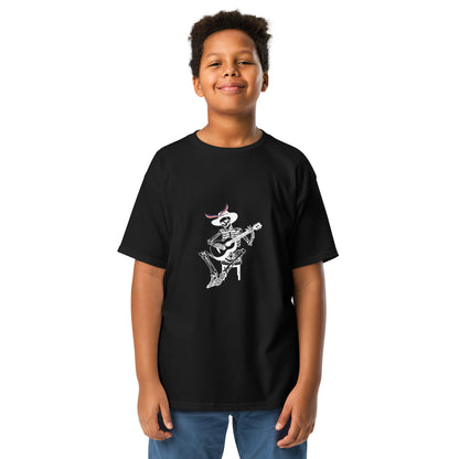Country Music Skeleton Youth T-shirt